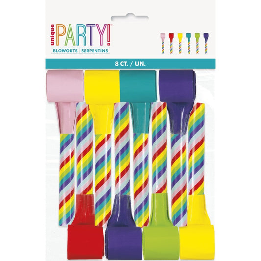 Candy Cane Blowouts  8ct