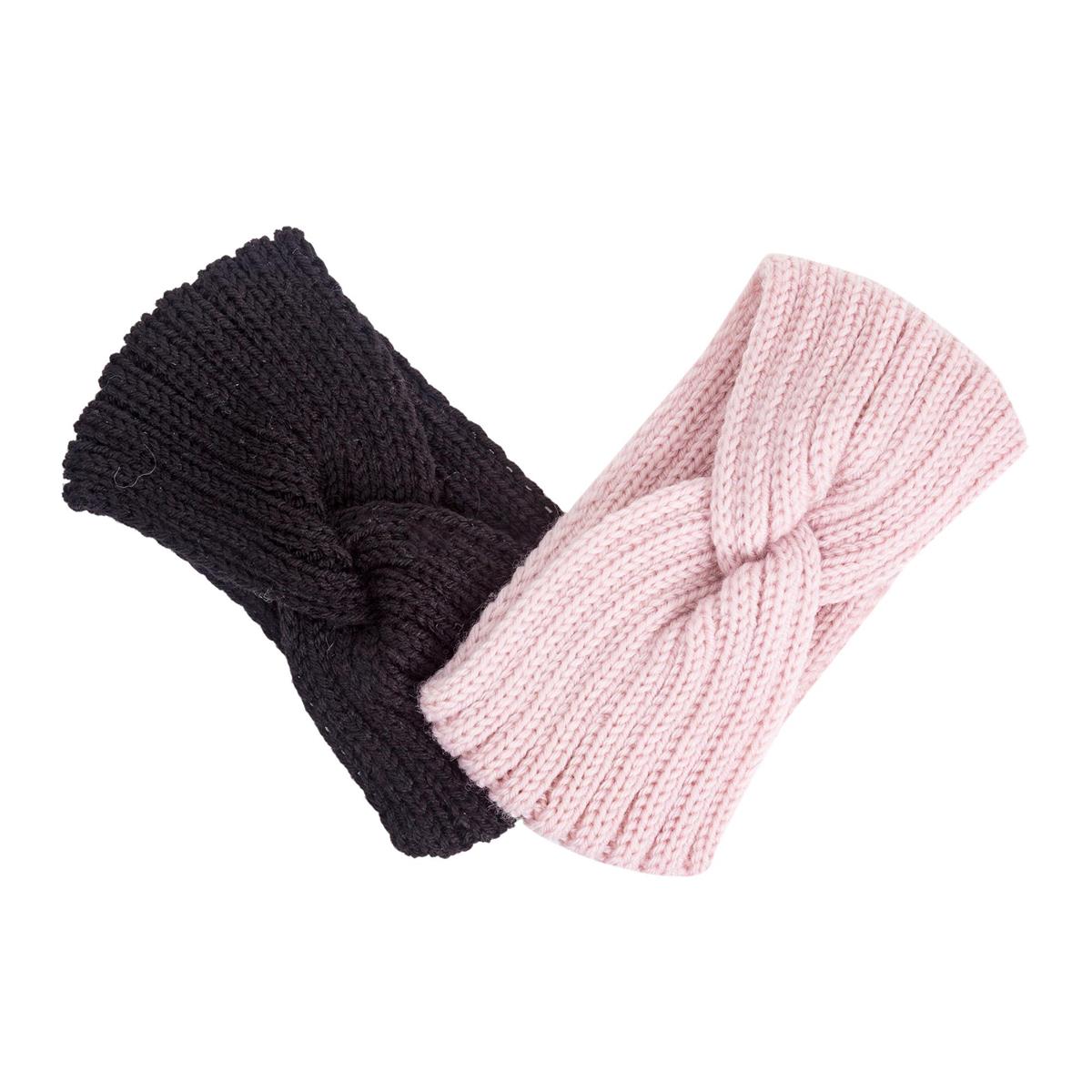 Nordic T. Ribbed Ear Warmer, 2 asst, hc