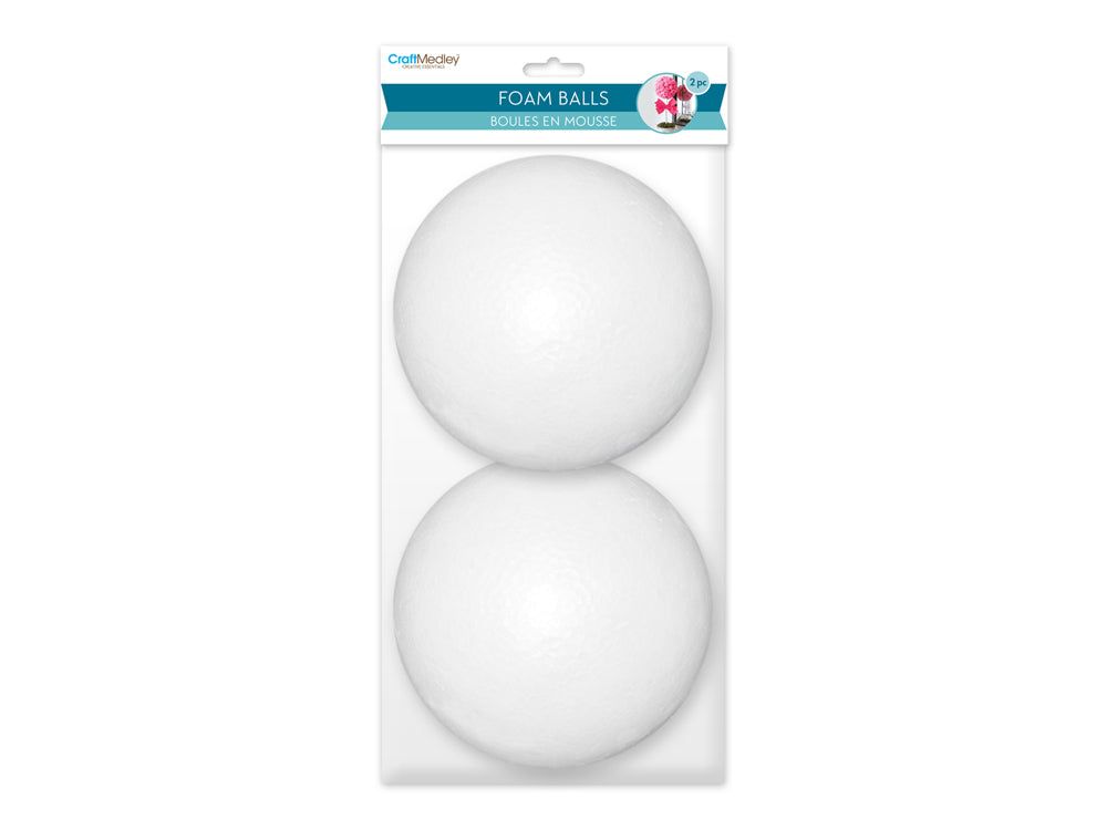 Polyfoam Ball: 4" 2/pk