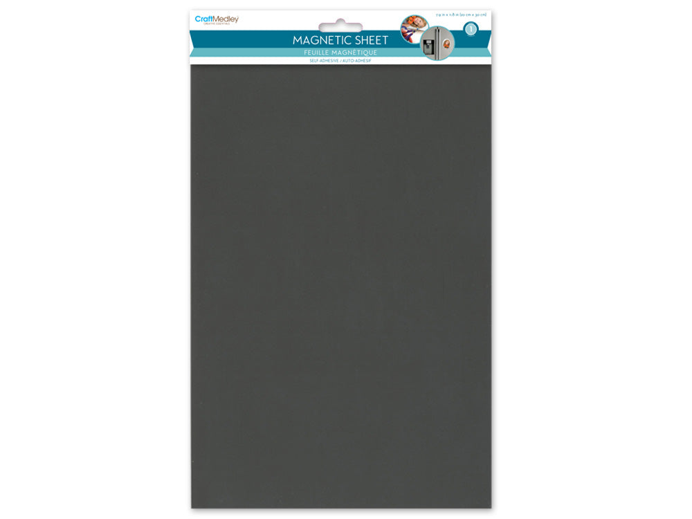 Magnetic Sheet: 7.87"x11.8" (A4) Self-Adhesive