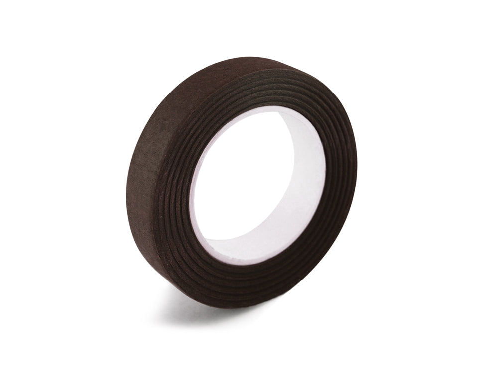 Floral Tape Stem Wrap: 1/2" x 20yds B) Brown