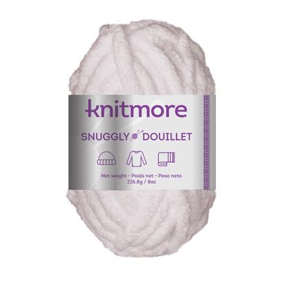 SNUGLY KNITTING YARN-WHITE 226.8 G/32.3yards