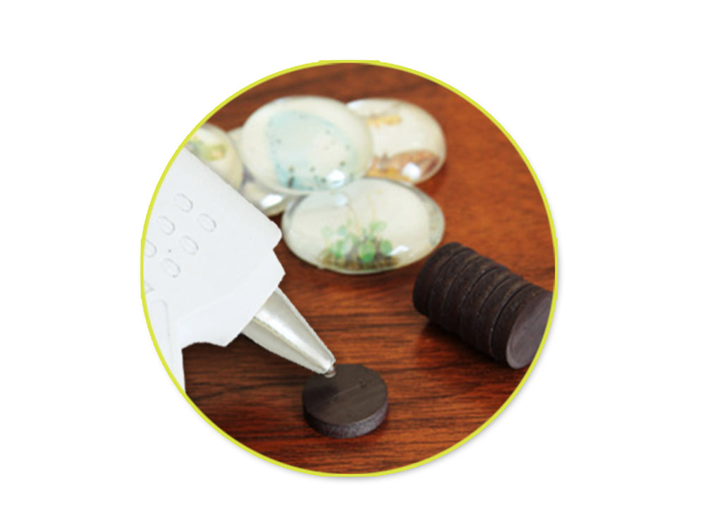 Craft Medley Glue Sticks: 8" Mini Dual Temp x8 7mm Thick