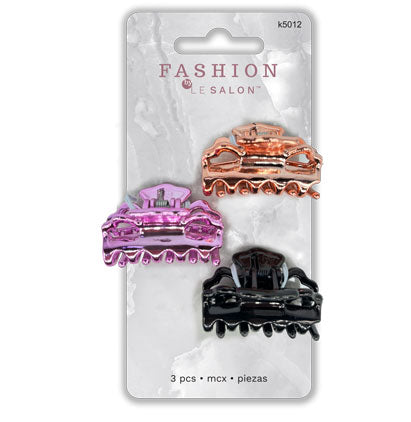 HAIR CLIPS - 3 PCS 7*16cm