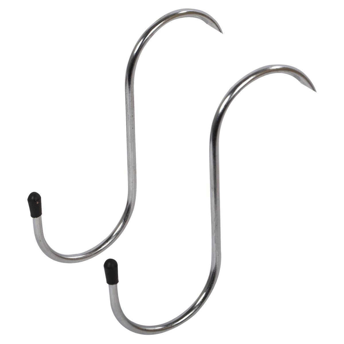 H.E. 2-pc 5" S Hooks, b/c Hold up to 10 lbs