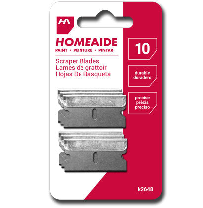 10 SCRAPER BLADES