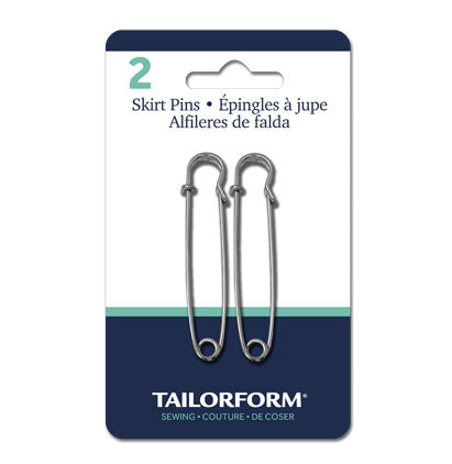 BLANKET & SKIRT PINS SILVER-SM