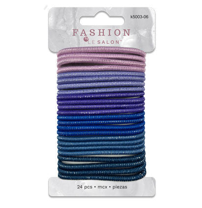 HAIR ELASTIC - 24 PCS 8*14CM