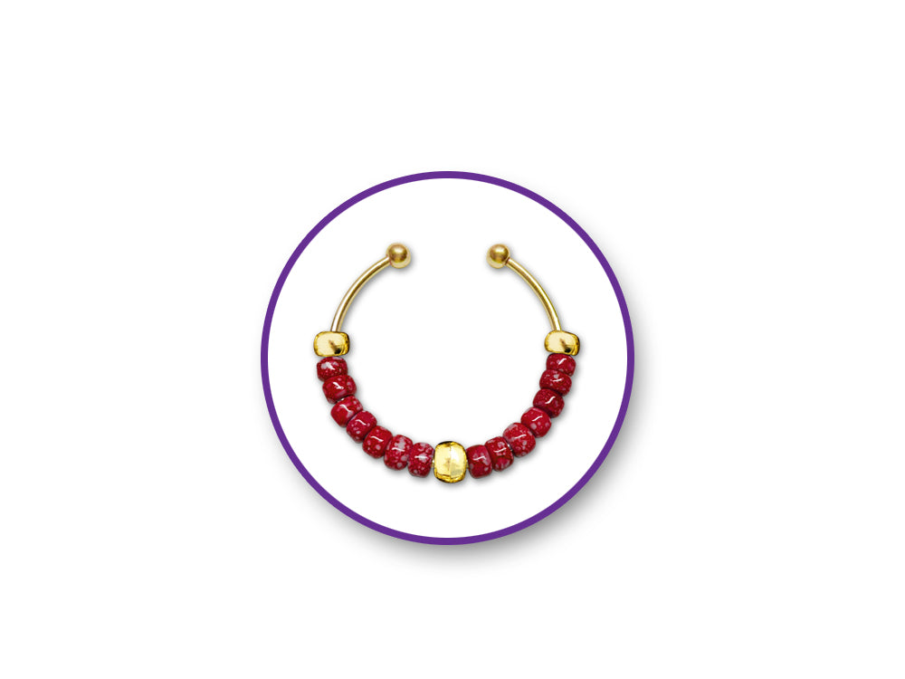 Pony Beads: 9mmx6mm Barrel Metallic x150 A) Gold