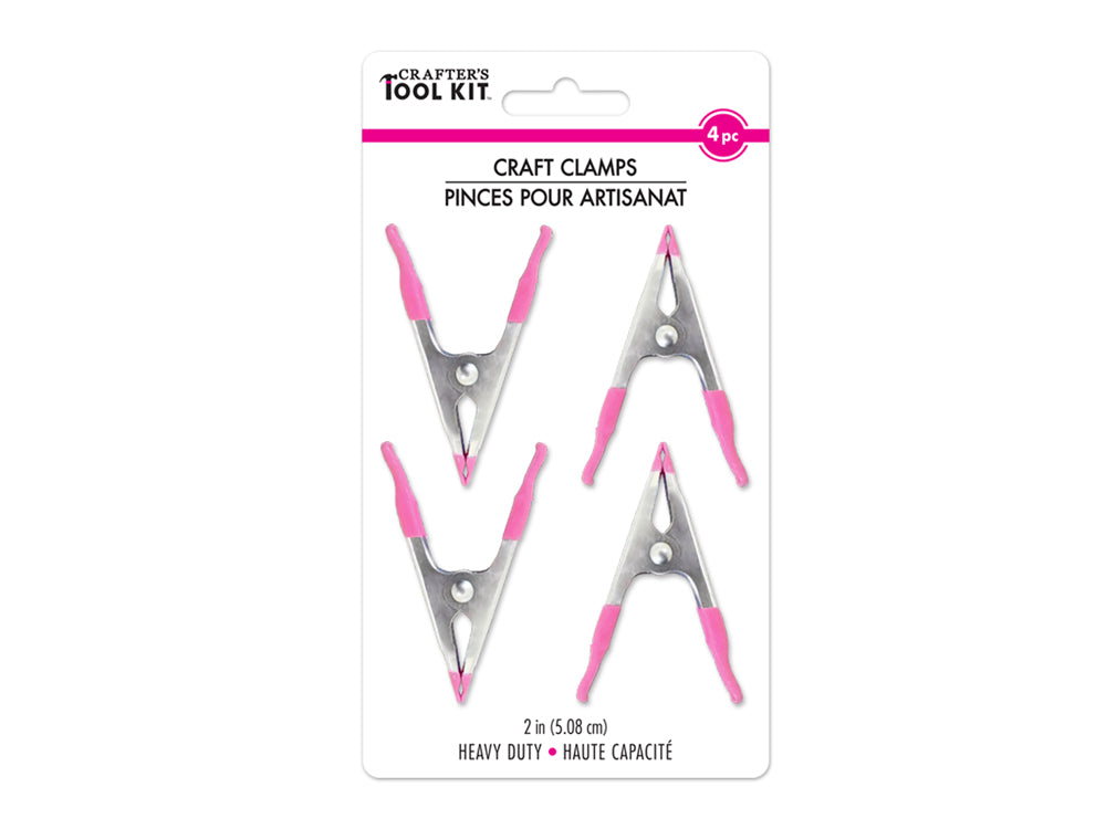 Crafter's Toolkit: 2" Craft-Clamps x4 Heavy Duty