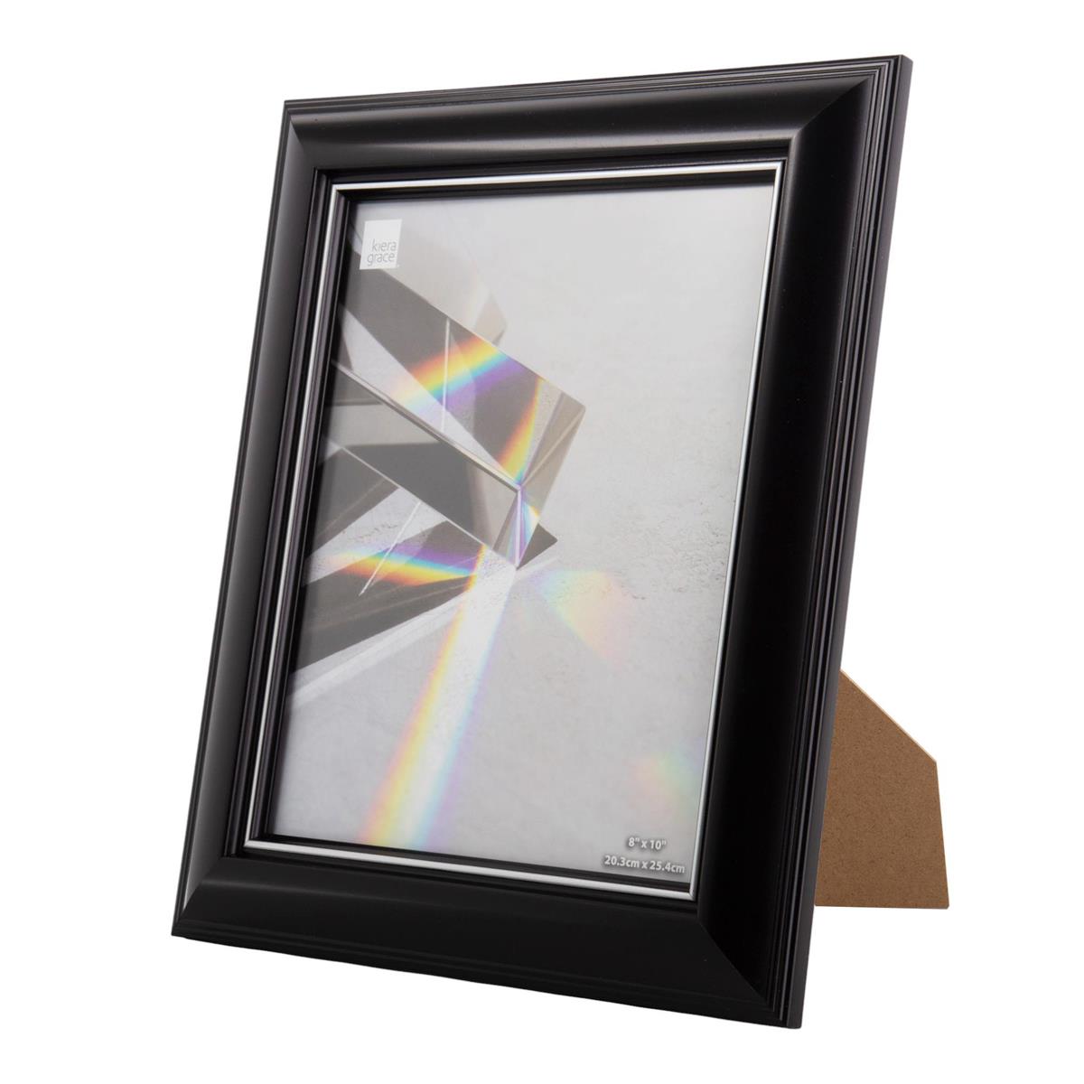 KG Hunter 8X10" Frame-Black W/ SILVER LINE ( LD S6 )