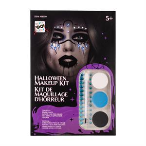 Party Gear Halloween Witch Makeup Kit w/ Gems, B/C
