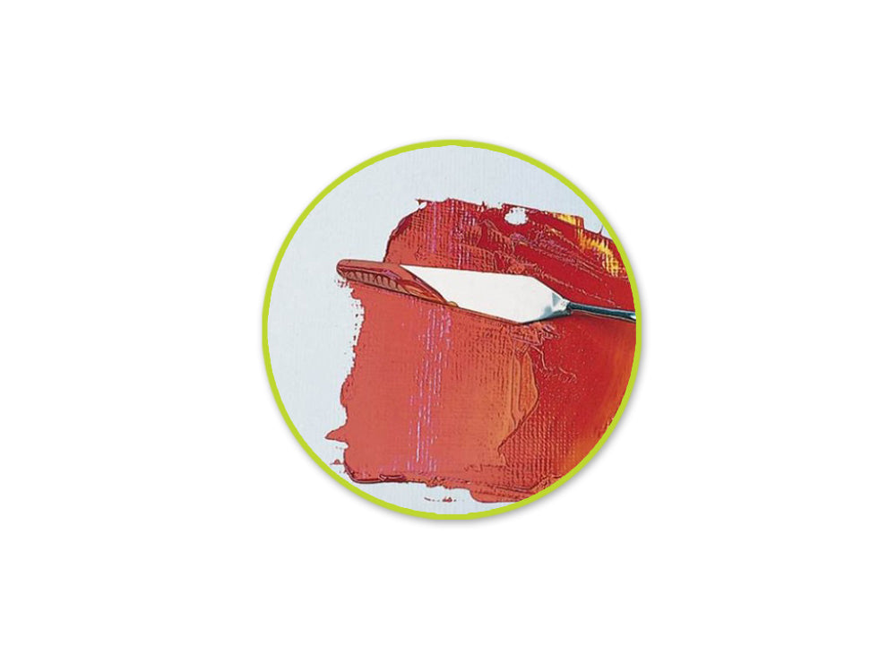 Color Factory Tool: Metal Palette Knife- Long Tapered