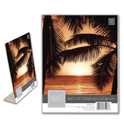 Borderless Stand Frame 8.5X11 Acrylic