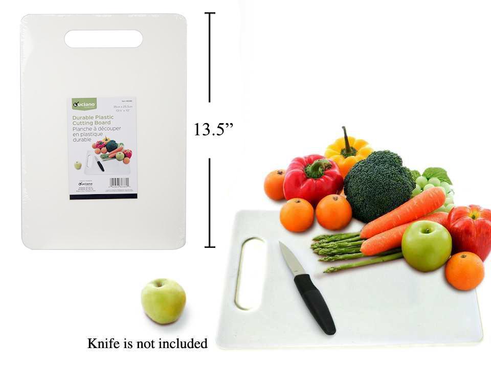 Luciano PE Cutting Board, shrink wrap w/ insert, 34.5x25x0.6cm (HZ)