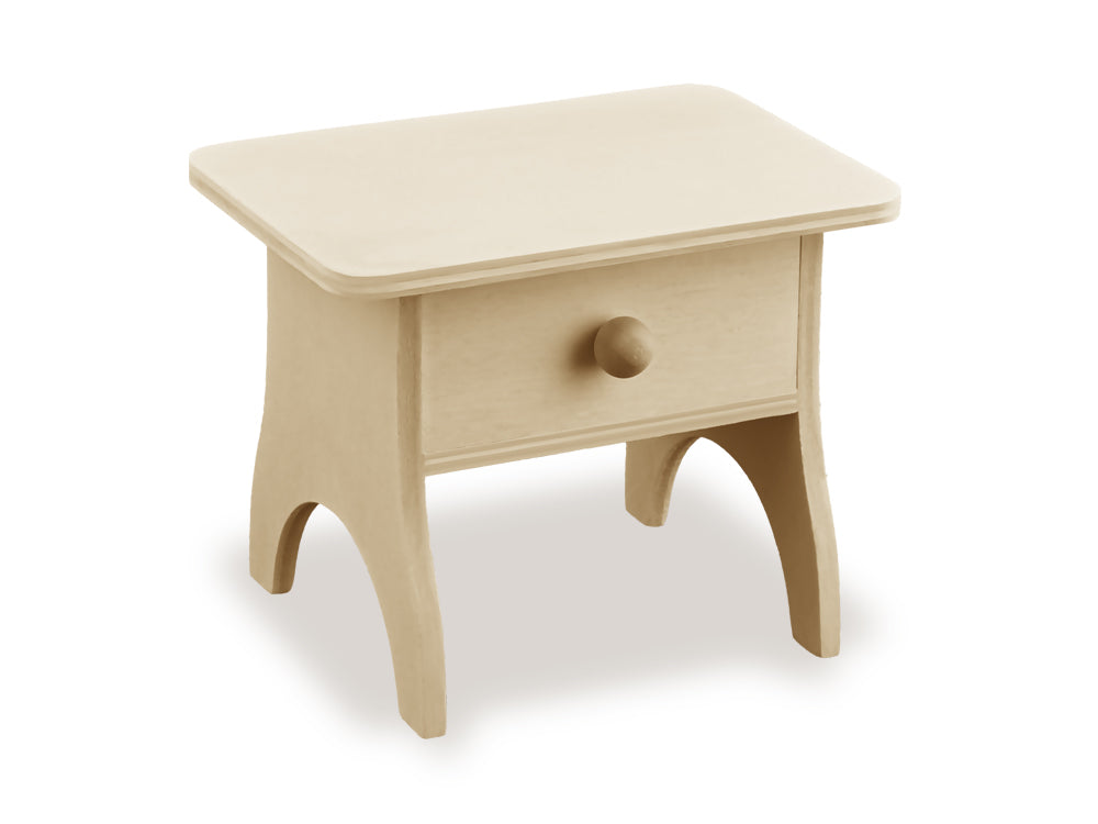 Wood Craft: 4.2"x3"x3.4" Mini DIY Desk/Drawer