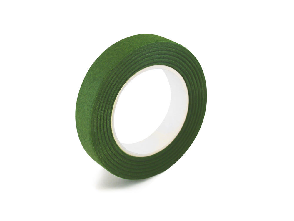 Floral Tape Stem Wrap: 1/2" x 20yds D) Leaf Green