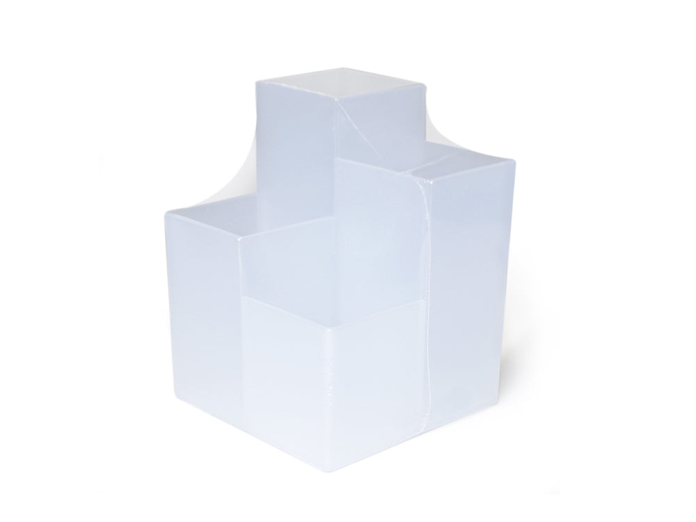 Craft Storage: 3.25x4.3" Desktop Organizer 4-slot Multi-Level