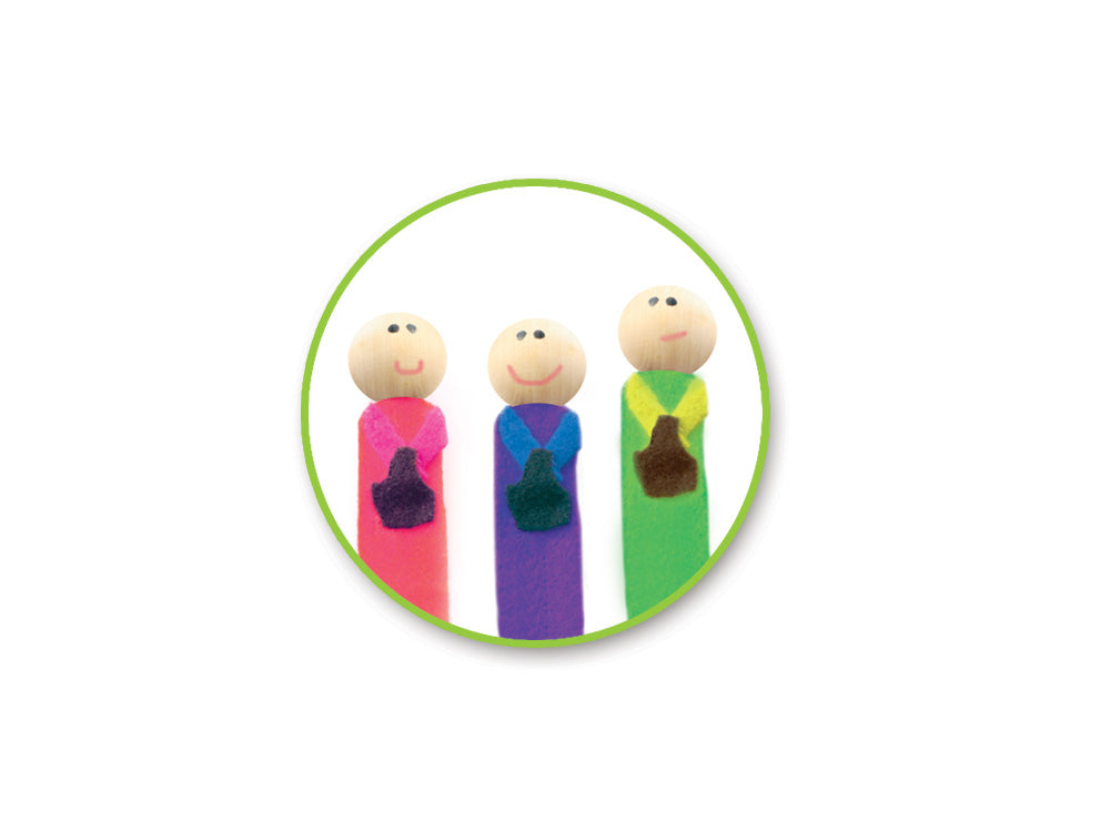 Craftwood: 18mm-30mm Asst Round Beads 13/pk Natural