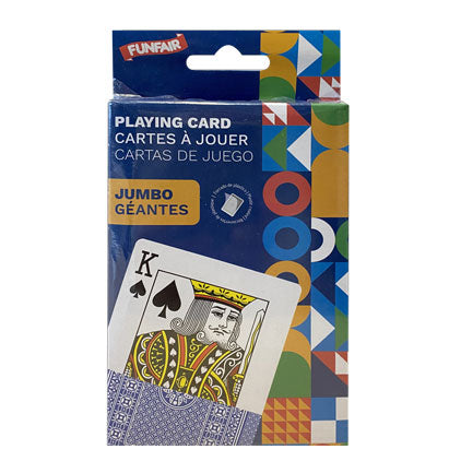 PLAYING CARDS - JUMBO 10CM X 15CM