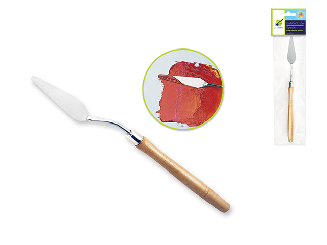 Color Factory Tool: Metal Palette Knife- Long Tapered
