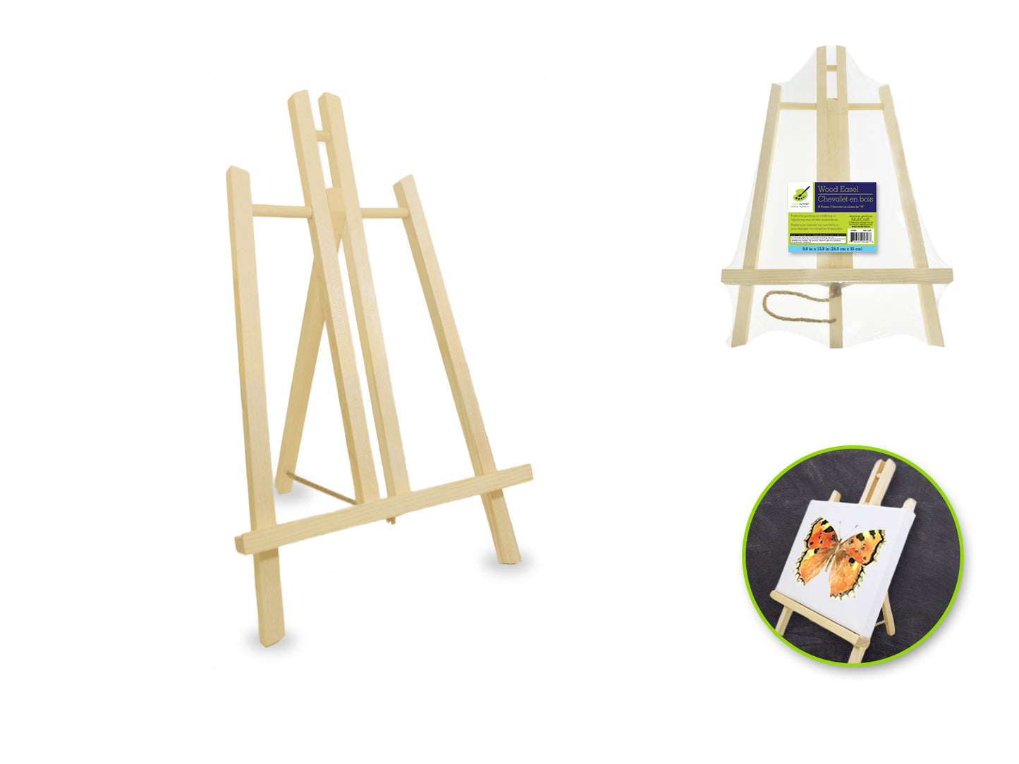 Color Factory Easel: 9.8"x13.8" H-Frame