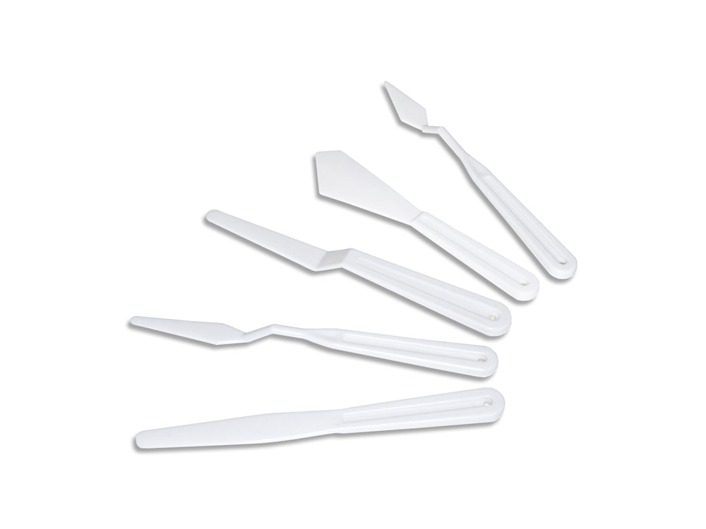 Color Factory Tool: Palette Knife Set x5 Plastic