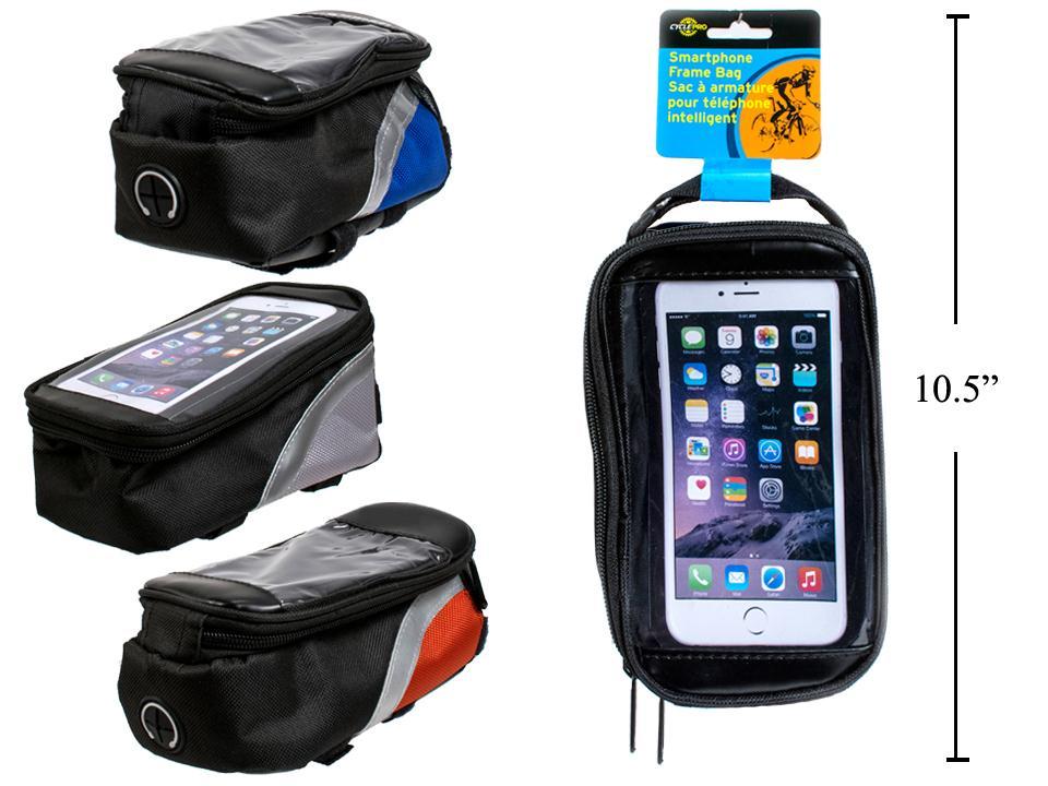CYCLEPRO Smartphone Frame Bag, 6"x3.5", 3 col., hanging card