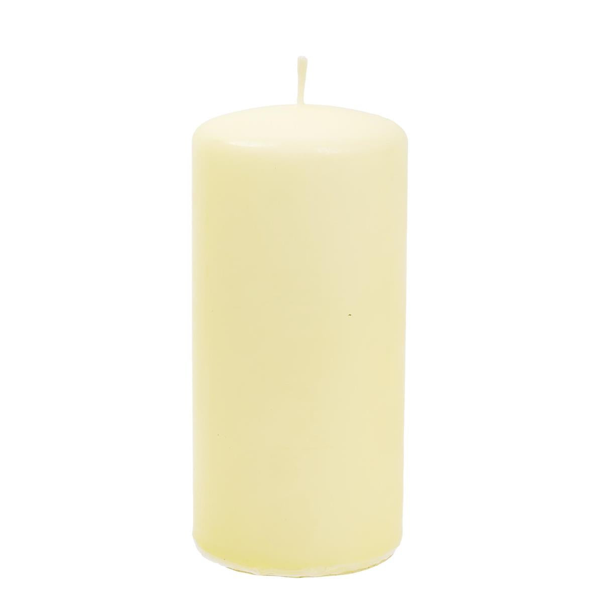 KG Radiance 6" Pillar-Ivory Unscented, 63Hrs (Az)