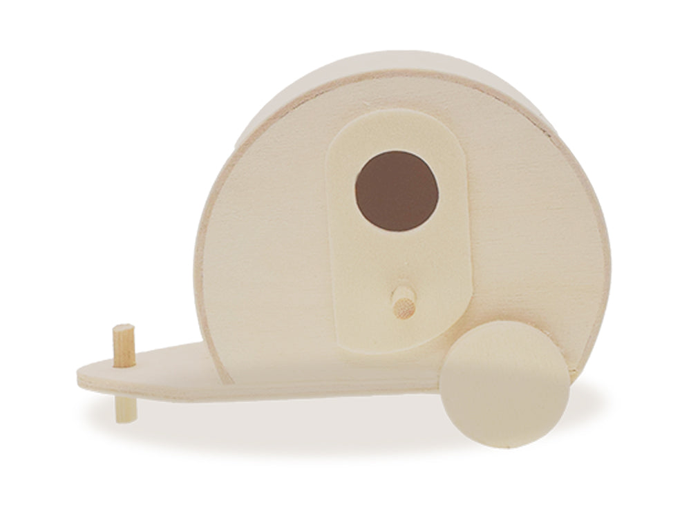 Wood Craft: 11.5x6x8cm DIY Camper