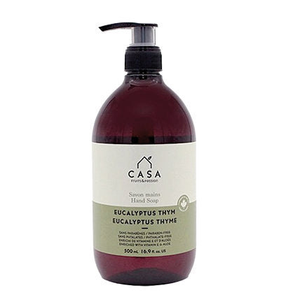 CASA HAND SOAP EUCALYPTUS THYM 500ML