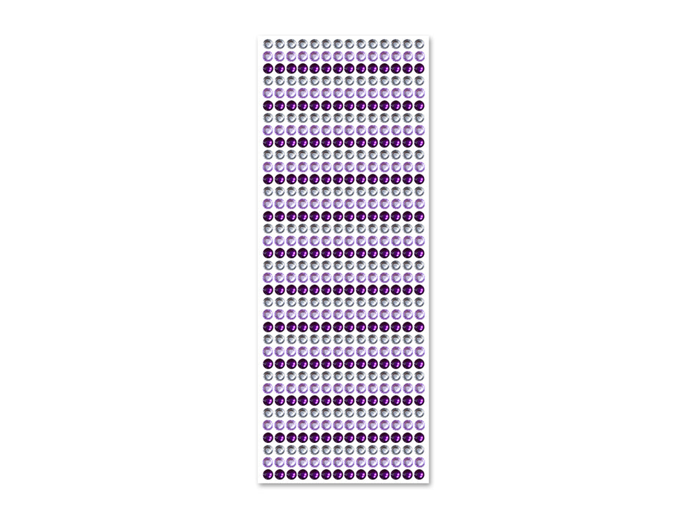 Paper Craft Sticker: 6mm Gem Lines 504pc Value-Pack D) Viola