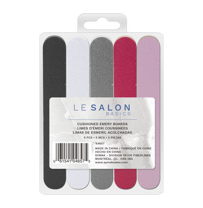 CUSHIONED EMERY BOARDS - 5 PCS