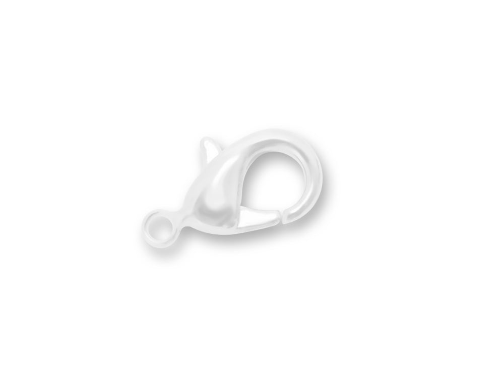 Jewelry Findings: 12mm Lobster Claw x12 w/Clasp B) Silver