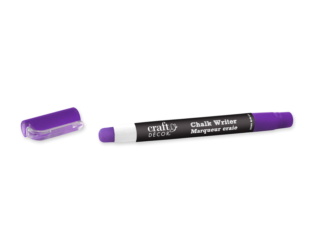 Craft Decor: Chalk Writer Blister-Carded I) Deep Purple