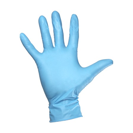 SANI-GUARD NITRILE GLOVES RETAIL  MEDIUM 6/BAG