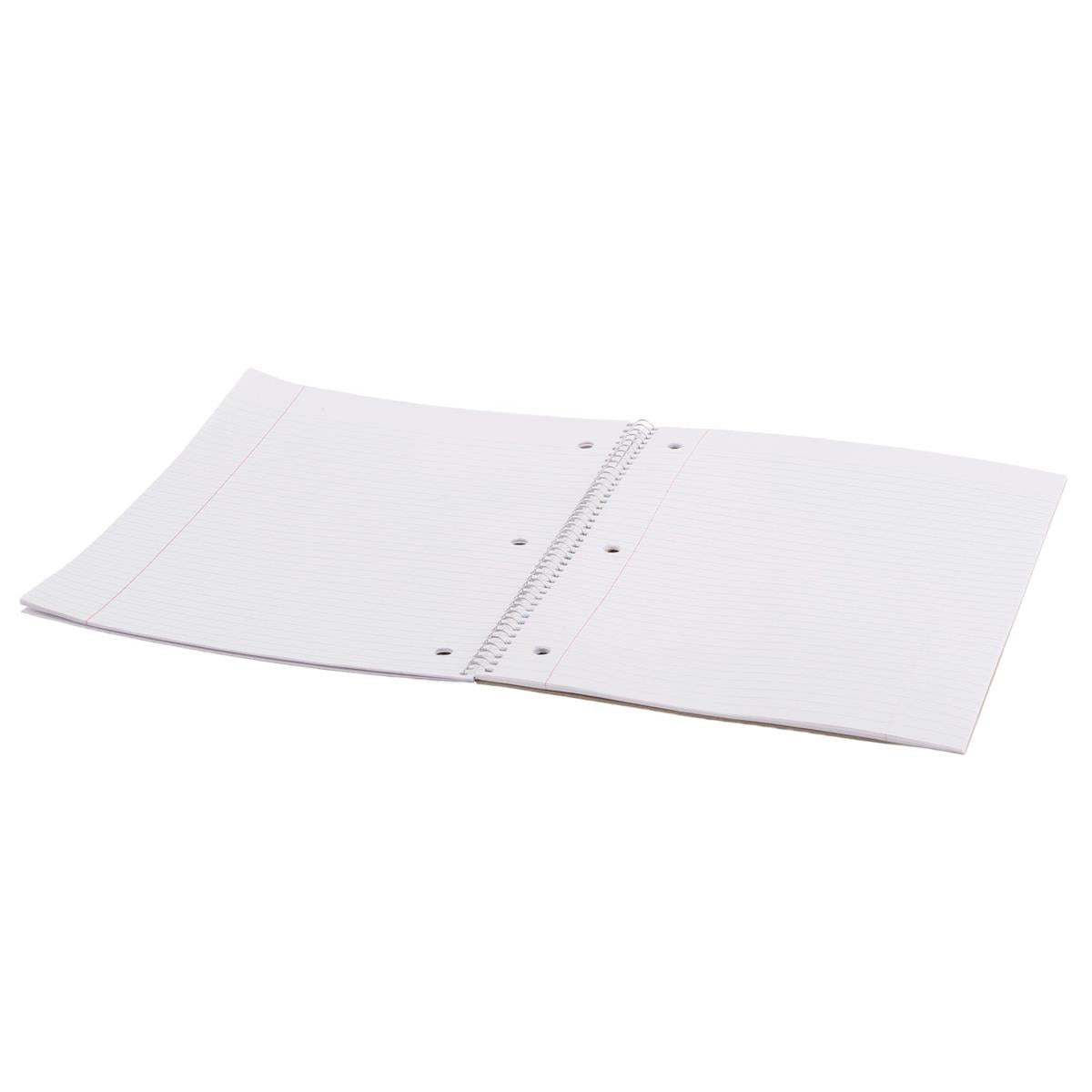 O.WKs. 80 Pages 1-Subject Notebook Coil, 10.5"x8", 2 cols