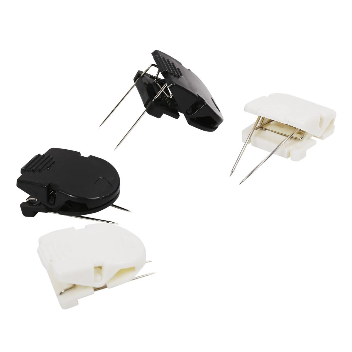 O.WKs. 4 pcs Cubical Wall Pins Blk and Wht x2