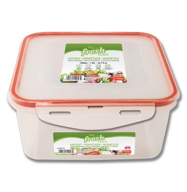 SURELOCK FOOD CONTAINER SQUARE, 1.3L - 45.7OZ