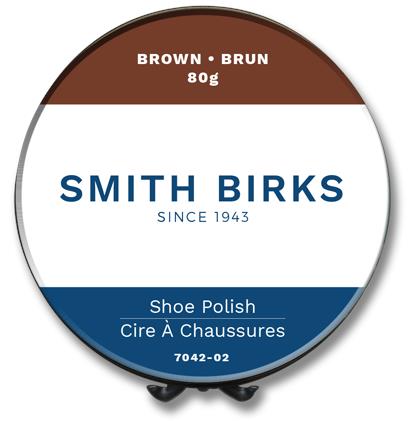 SHOE POLISH - WAX - BROWN 80G