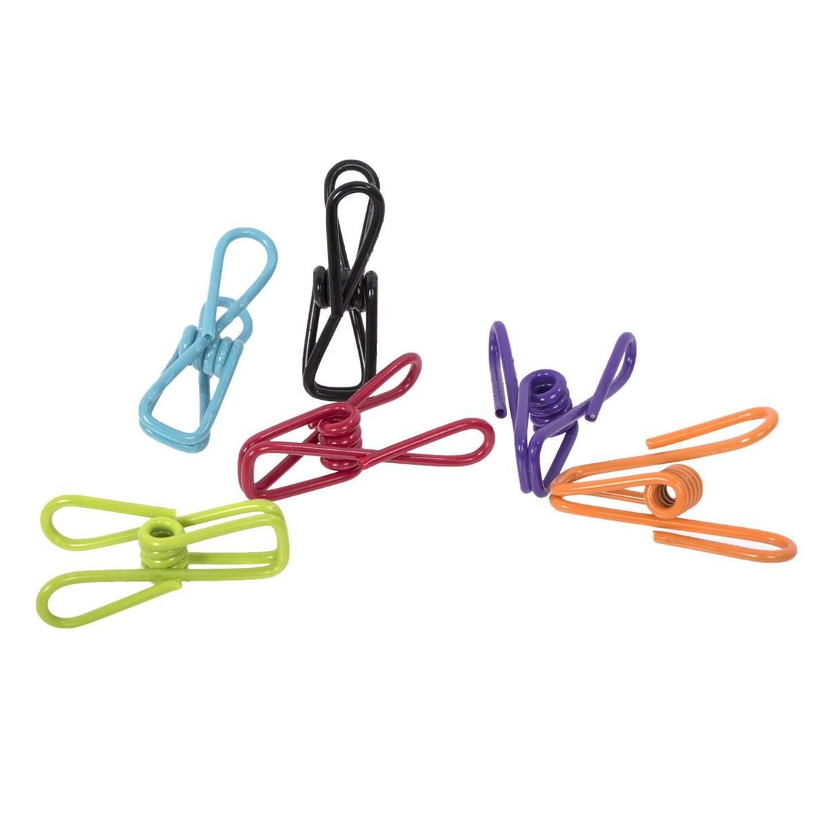 H.E., 6-pc Vinyl/metal Clips, vbh
