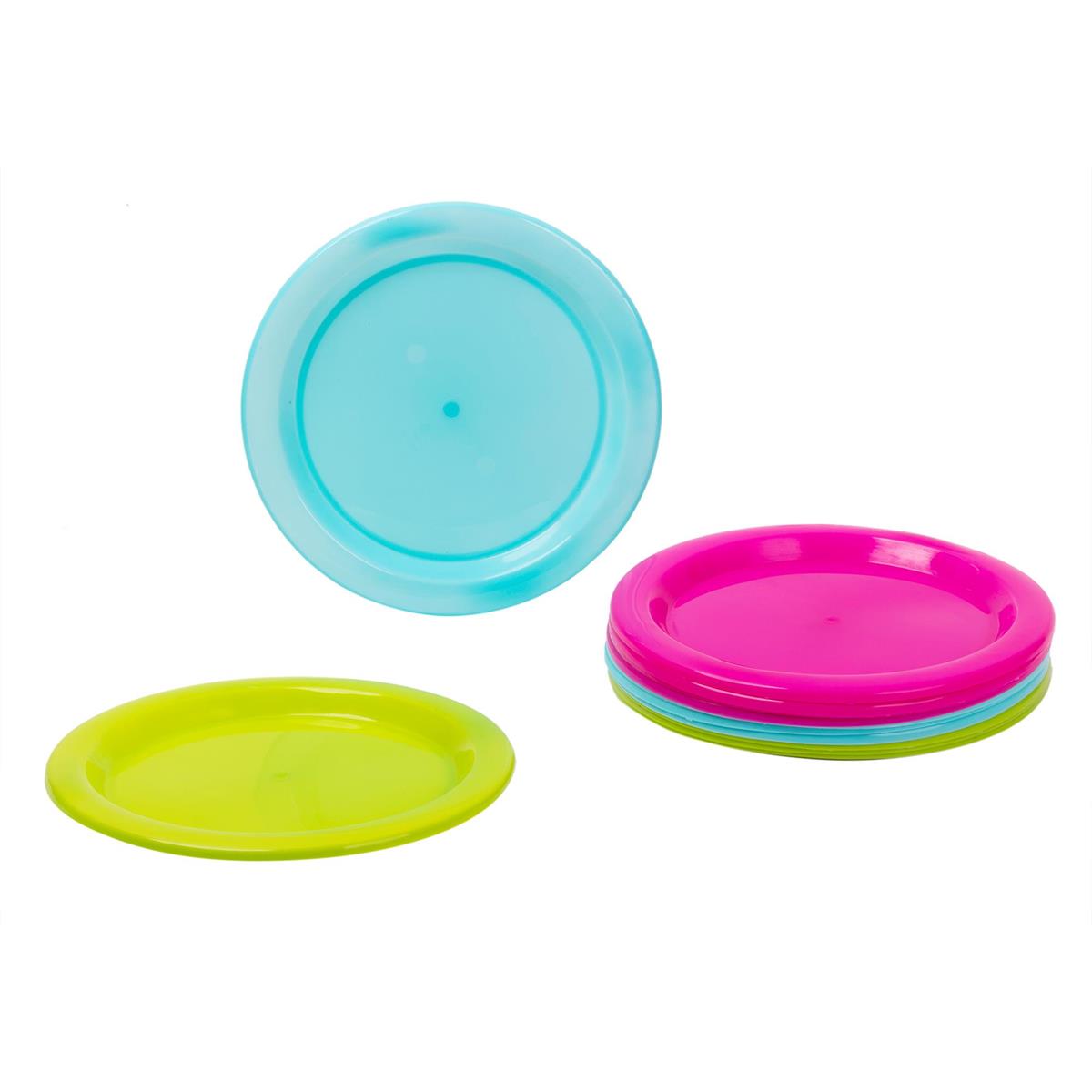 Luciano Set/4 10" Plates, 3 cols., 24/dpy, DPY+label (ES10362)