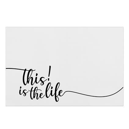 TITL-TEXTILENE PLACEMAT-WHITE 12X18"