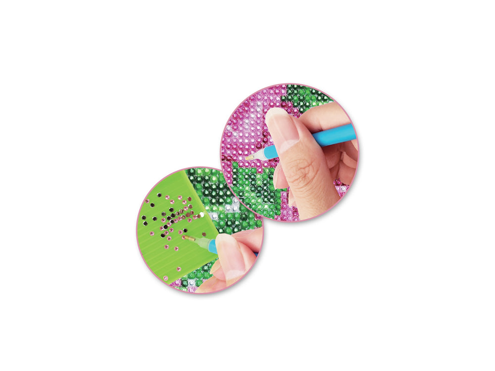 Craft Medley Kit: DIY Diamond Painting Kit B) Rose Bush