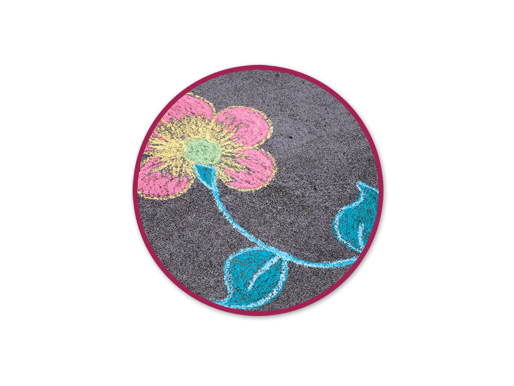 Craft Decor: Chalk-It-Up Dustless Chalk Bucket 20pc A) Color Medley