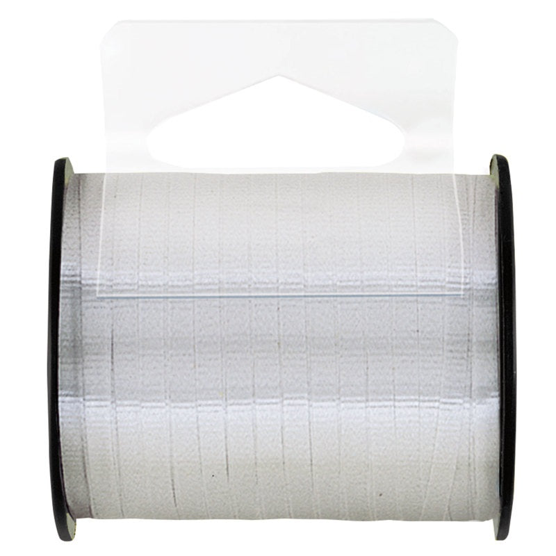 Metallic Silver Curling Ribbon 50 yds
