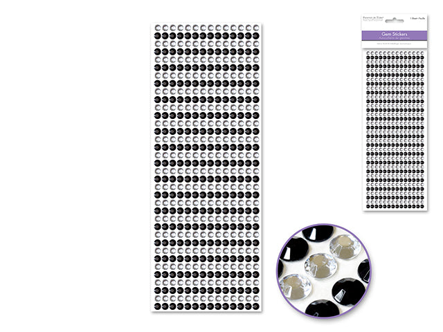 Paper Craft Sticker: 6mm Gem Lines 504pc Value-Pack G) Classic