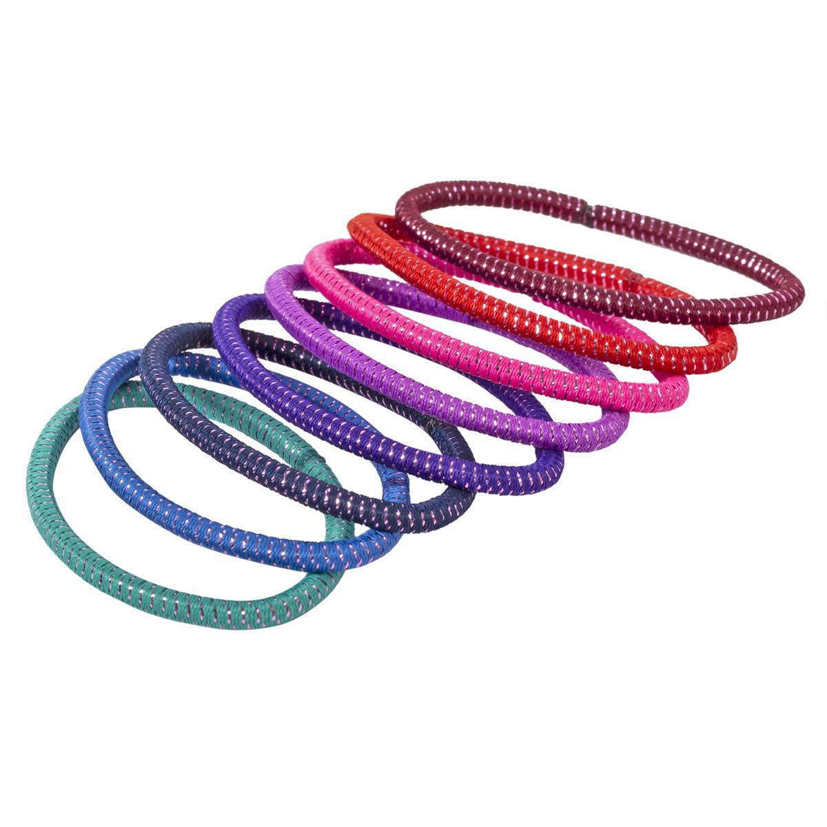 Stylin G, 24p clasp free Ponyholder Mylar&solid, Assorted, hc