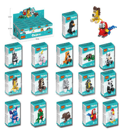 BLOCKS- CREATURE SET-6/PDQ