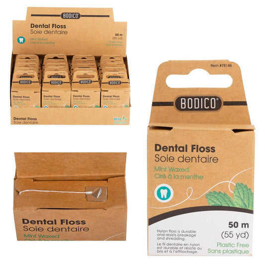 Bodico, 50m Plastic-Free Floss col box, 24/pdq